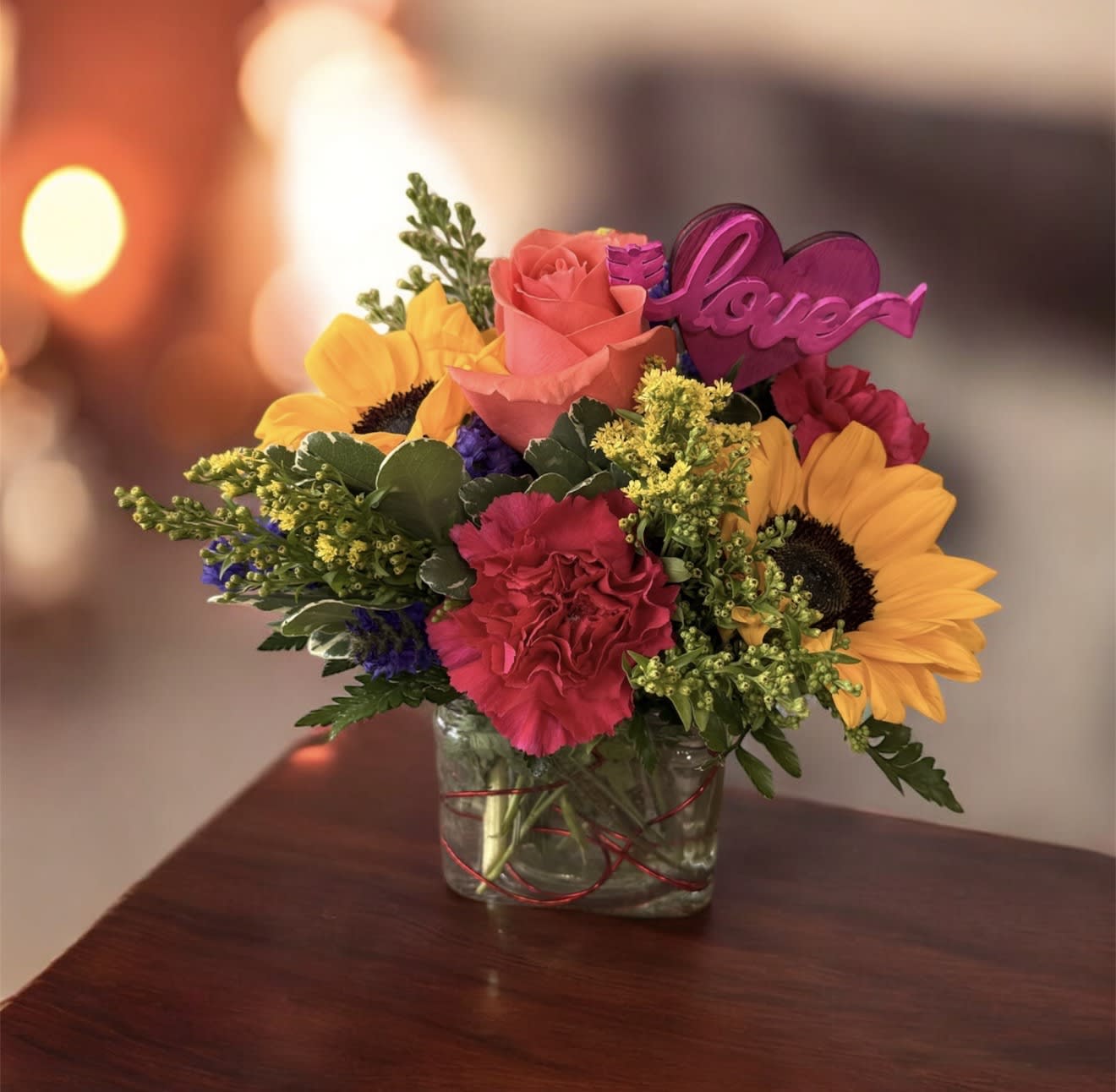 Colorburst Valentine Cube