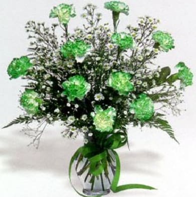 Green Tree Flower Bouquet