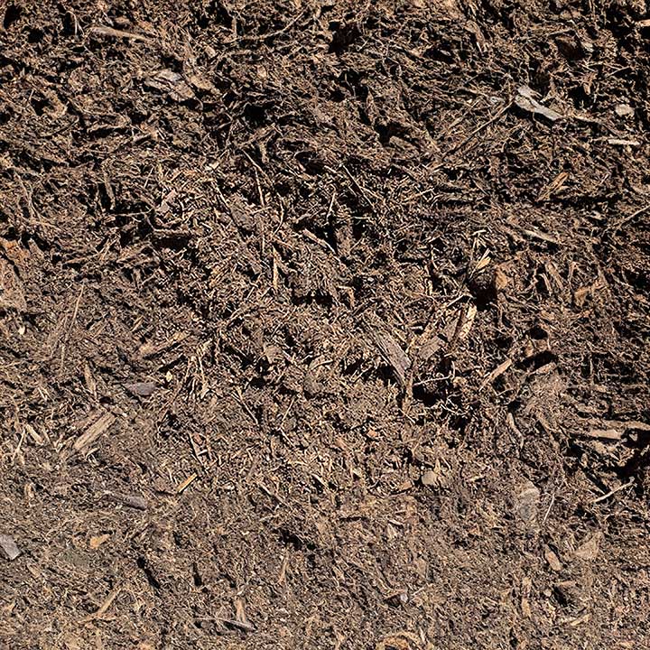 Shredded Aged Mulch Yard / With Installation