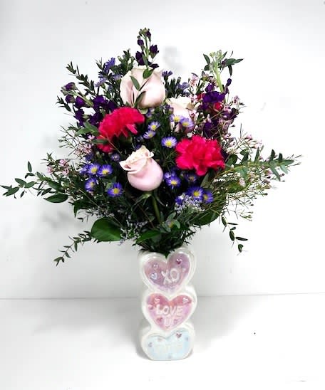 Kisses and Hugs Flower Bouquet