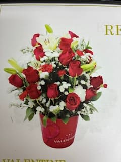 Red Romance Flower Bouquet