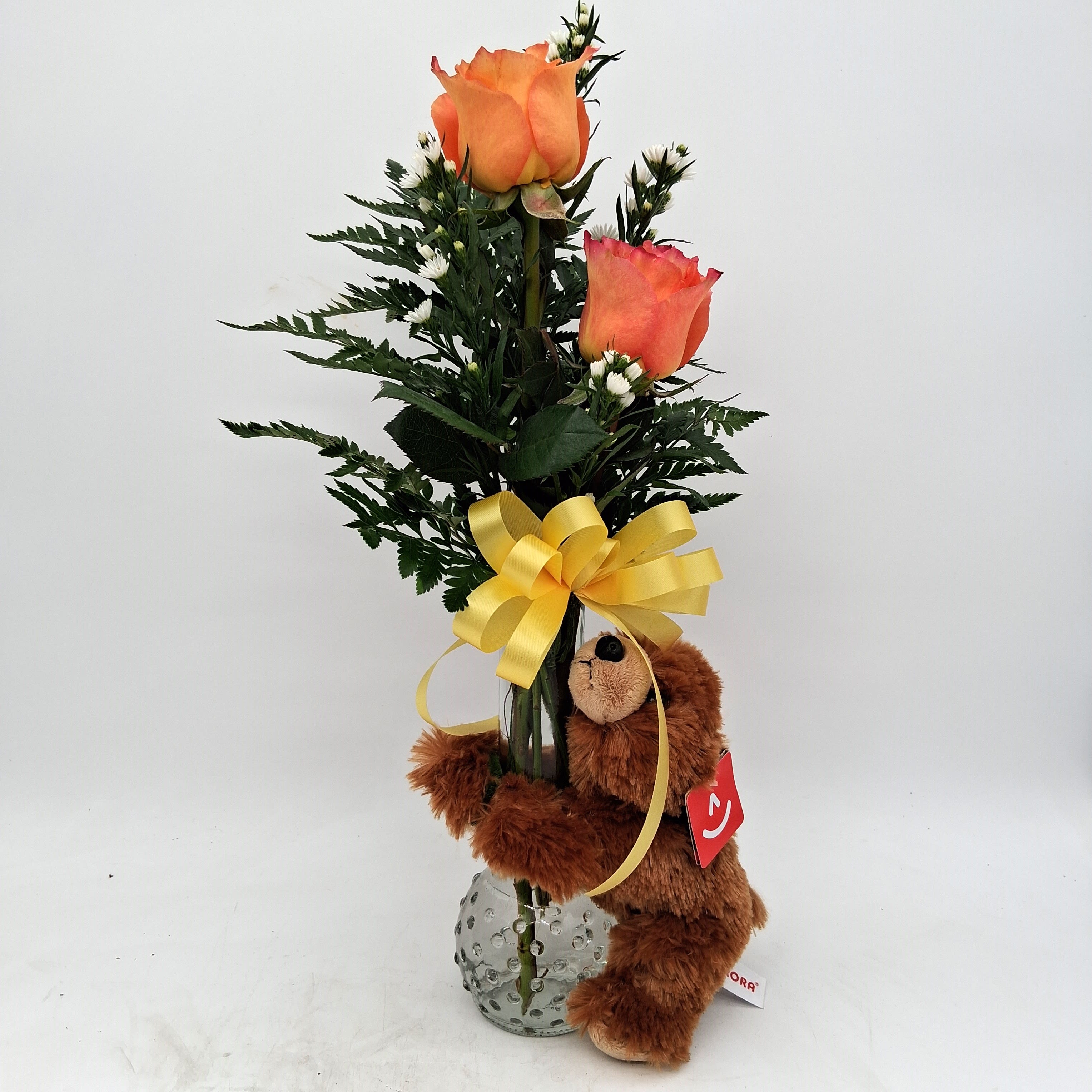 Hugs and Roses Flower Bouquet