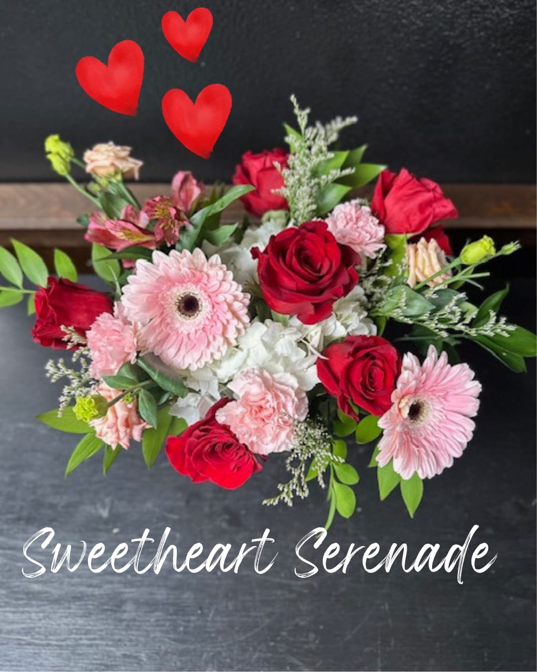 Valentine's Day Special - Sweetheart Serenade Flower Bouquet