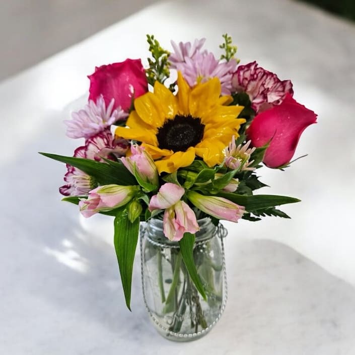 Fresh Mix Vase Flower Bouquet