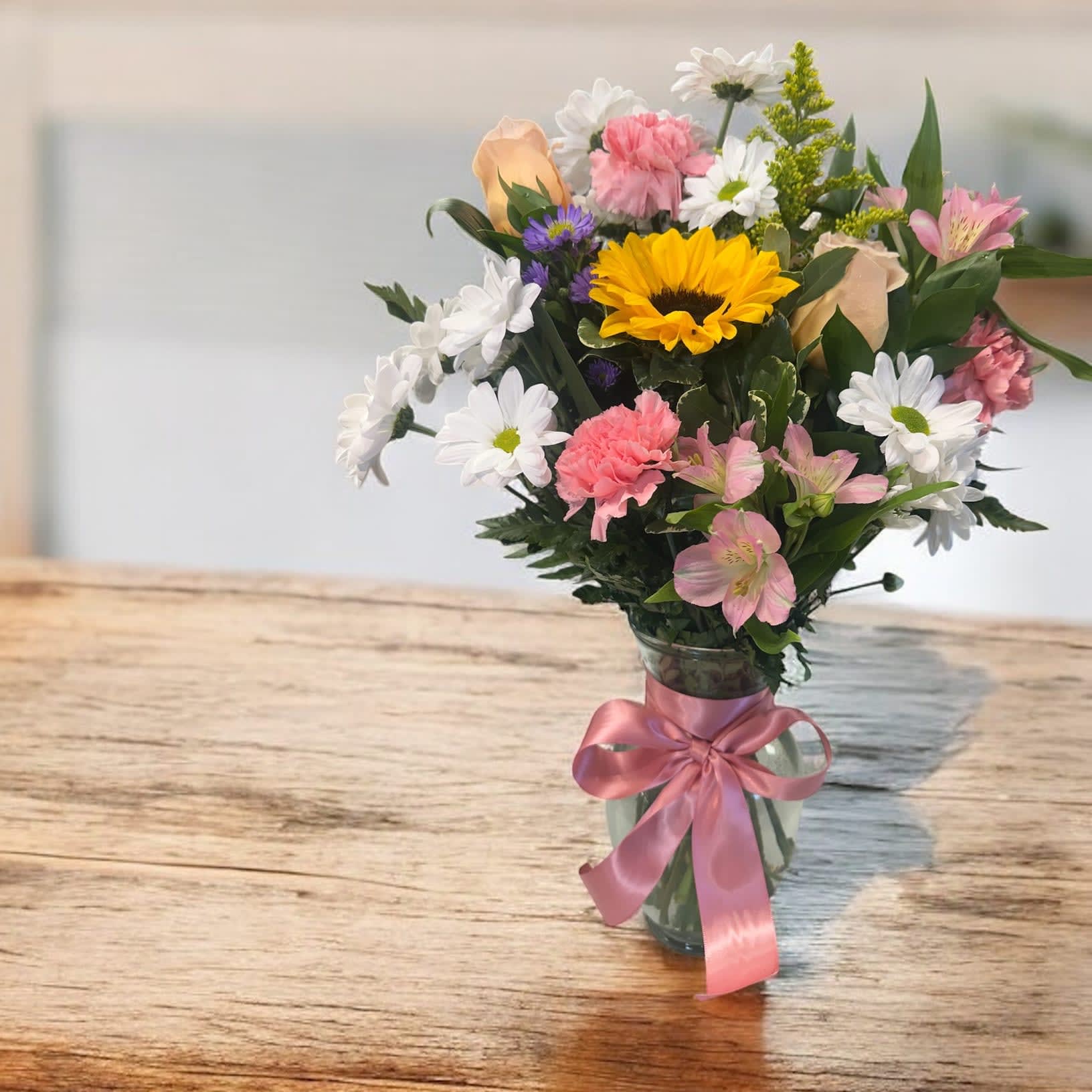 Premium Mixed Vase Flower Bouquet