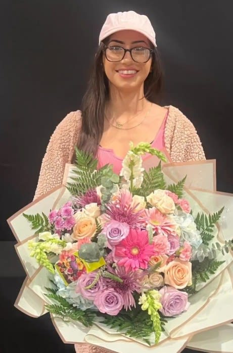 Deztiny's Blooming Pastels Flower Bouquet