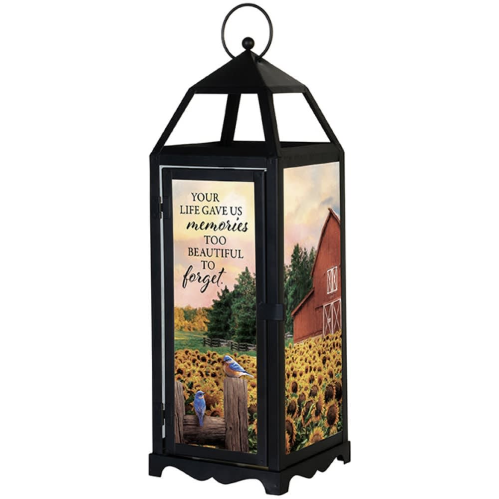 Memories Panoramic Lantern Flower Bouquet