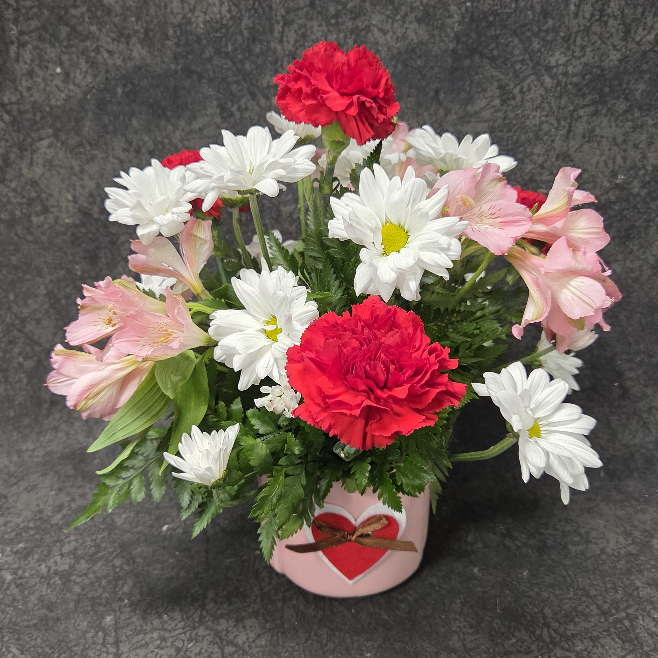 ARVD7-RED, PINK OR WHITE POT