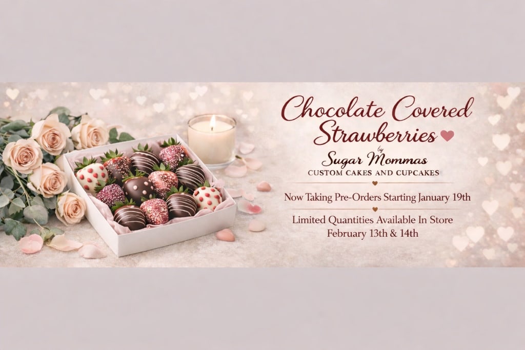 Chocolate Covered Strawberries Flower Bouquet