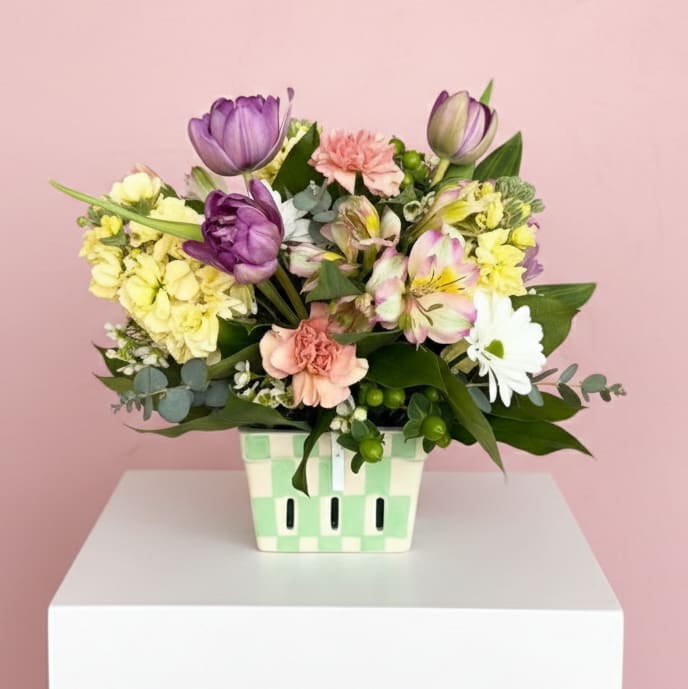 Berry Bowl Delight Flower Bouquet