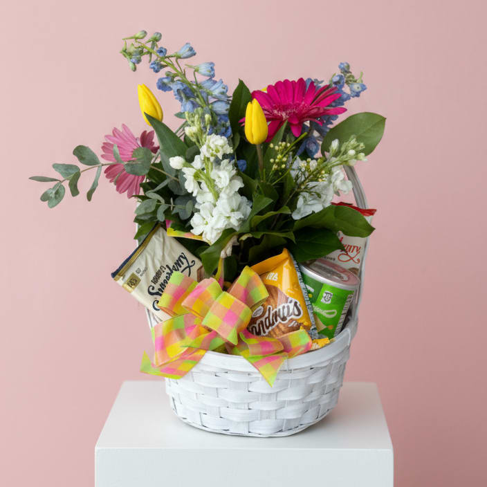 Bites and Blooms Flower Bouquet