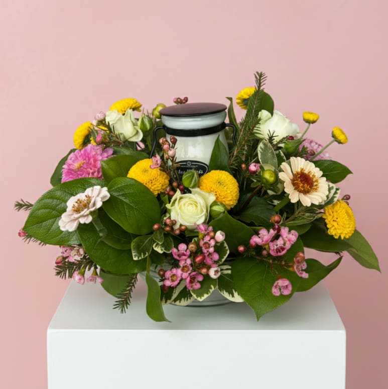 Mini Candle Flower Bouquet