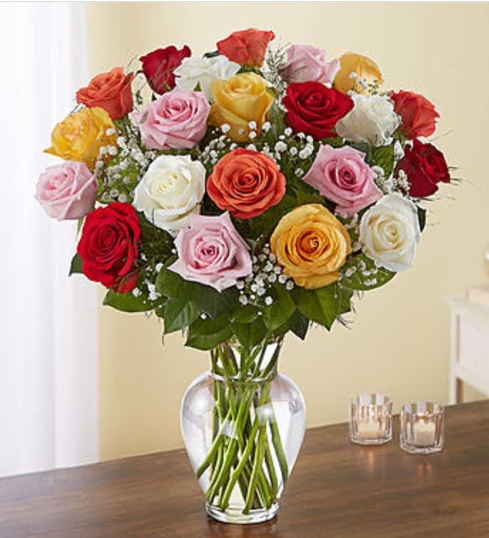 Valentine's Mixed Roses -From