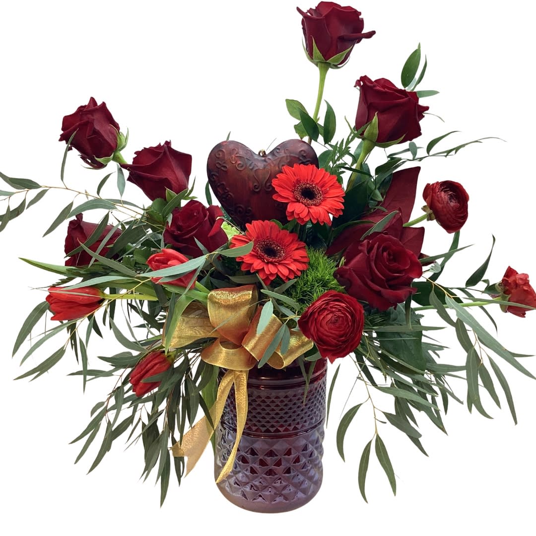 My Heart To Yours Flower Bouquet