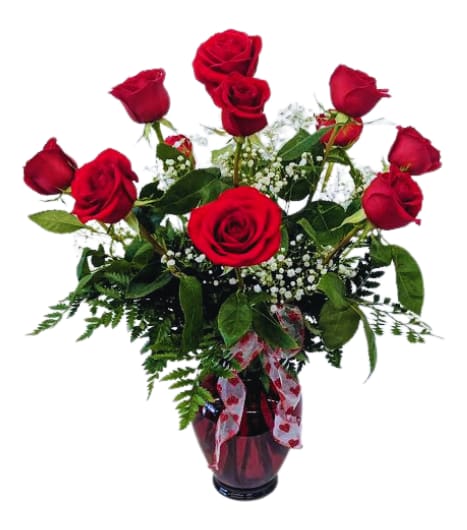 Scarlet Devotion – Red Rose Dozen VM-240