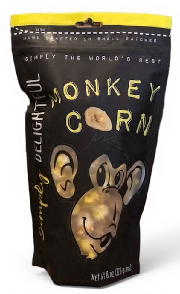 Monkey Popcorn 8 oz