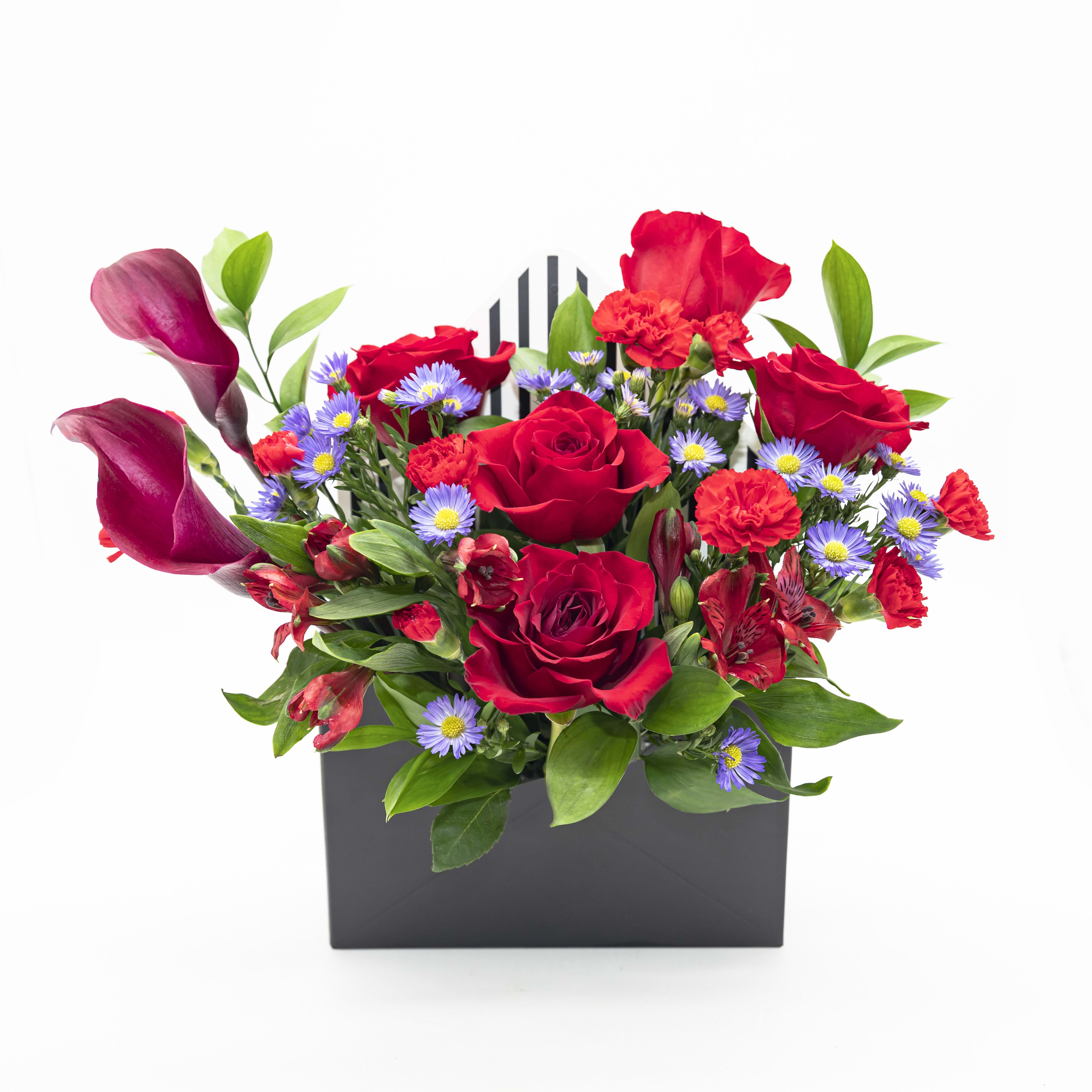 Heartfelt Message Bouquet Flower Bouquet