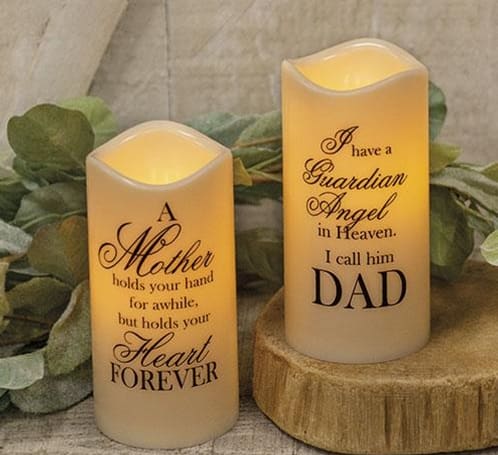 Mother/Dad LED Candle