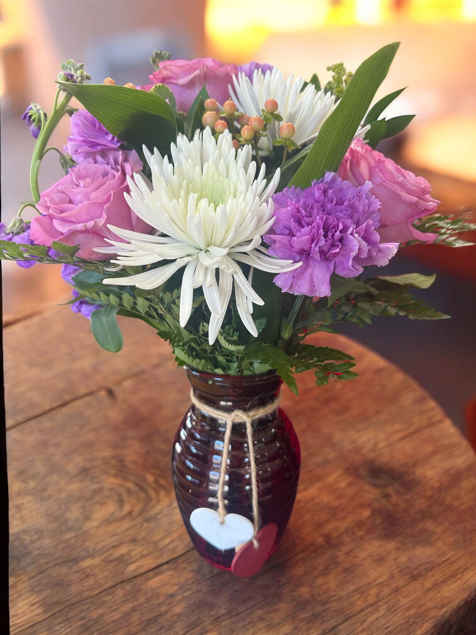 Valentine's Day Sweetheart Vase