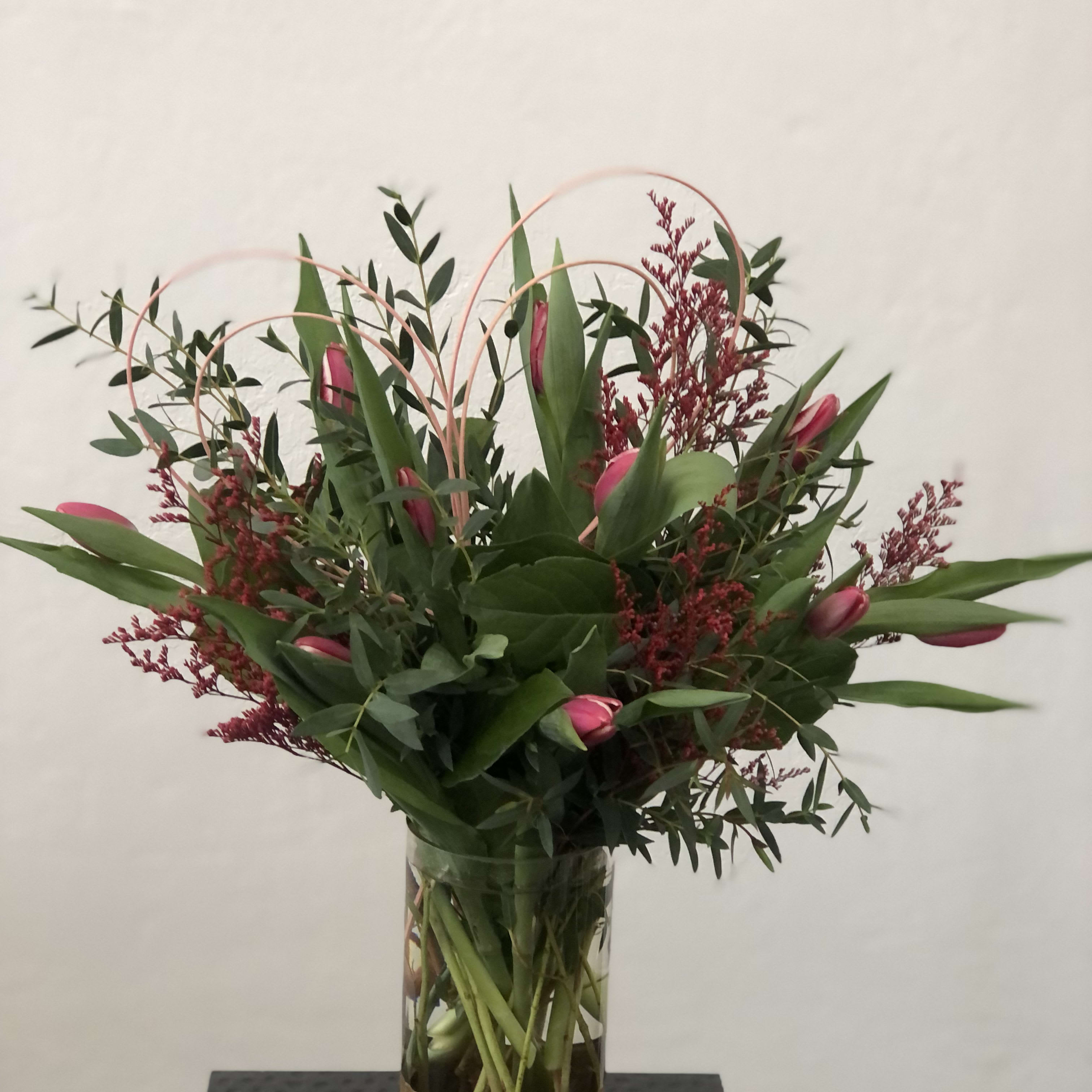 Tulip Happy Flower Bouquet