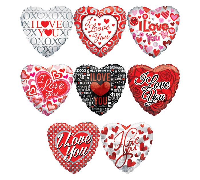 Love Mylars Flower Bouquet