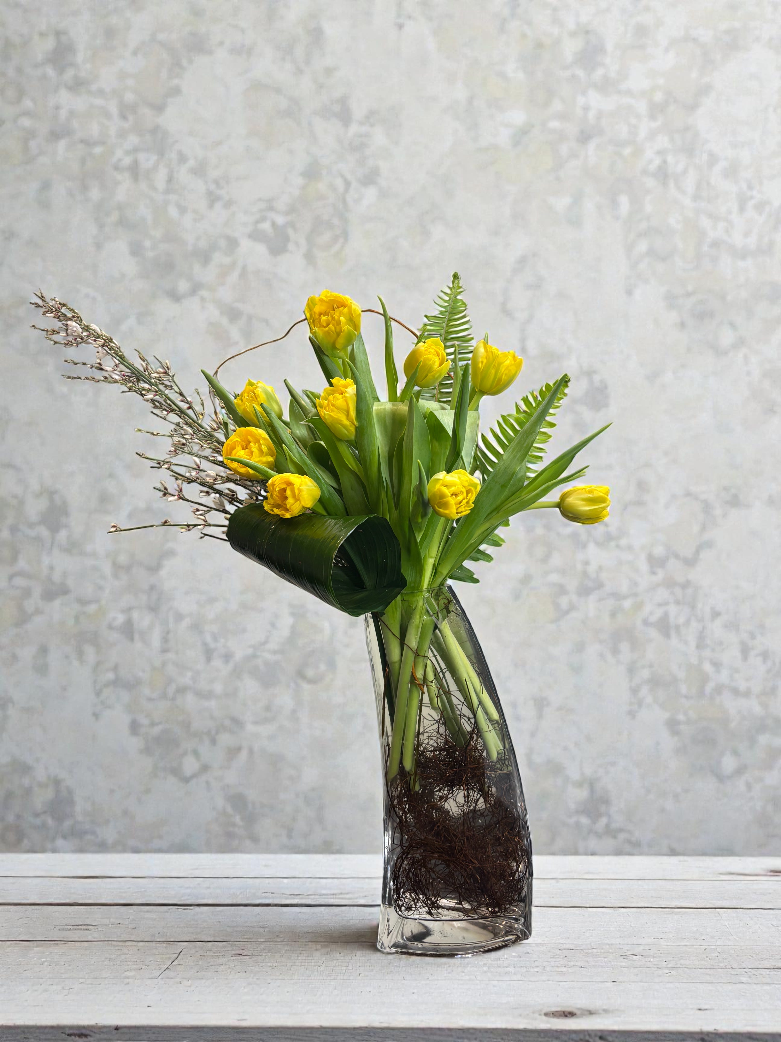 10 Tulips Flower Bouquet