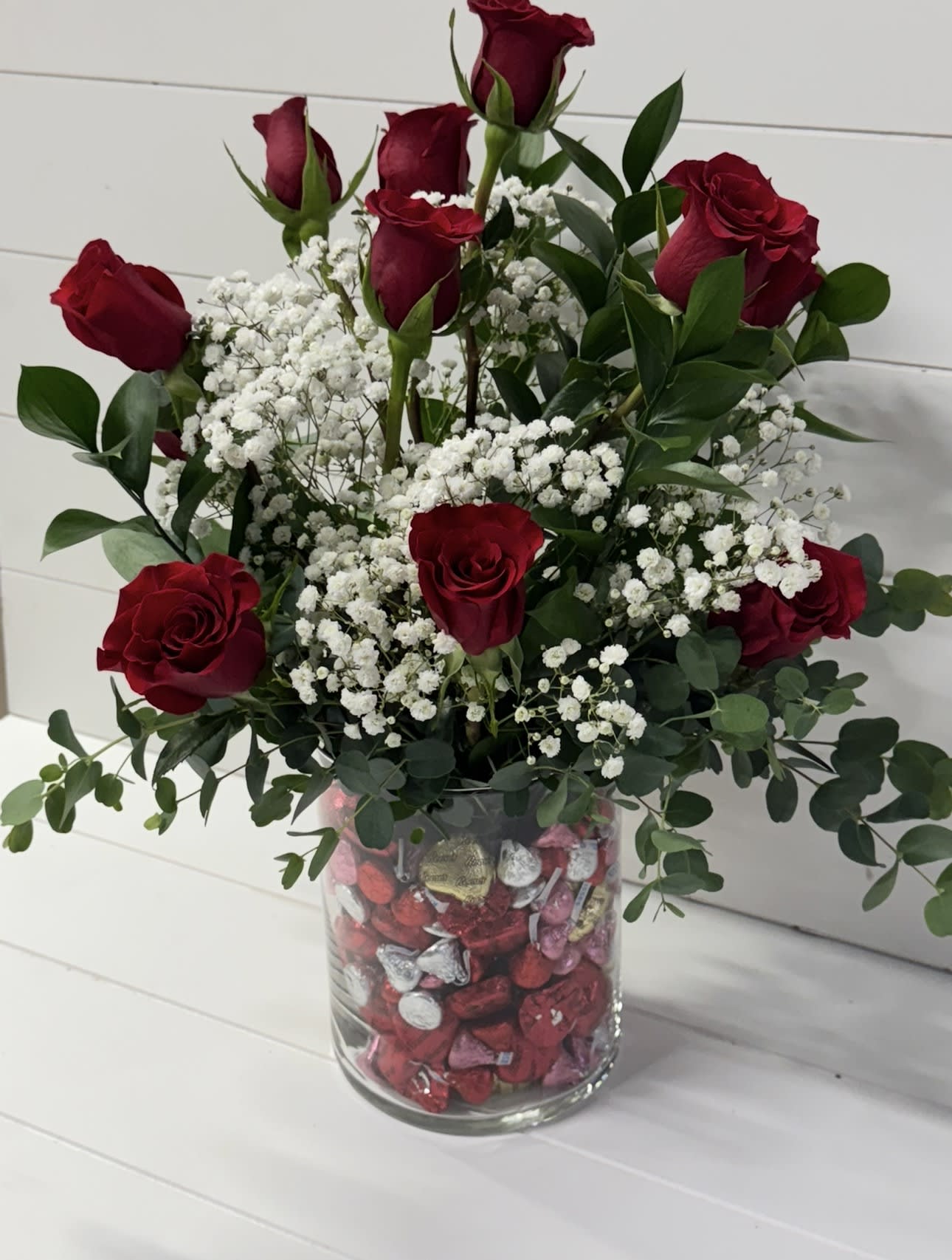Valentine's Hugs and Kisses Bouquet