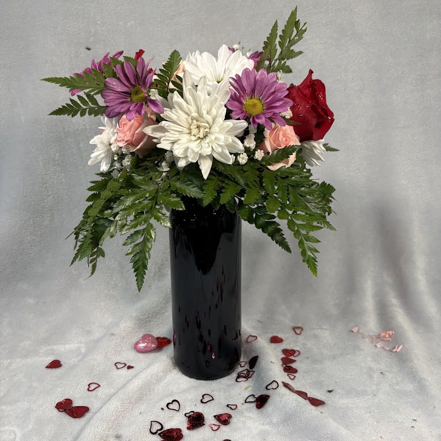 BOTTLE OF LOVE Flower Bouquet