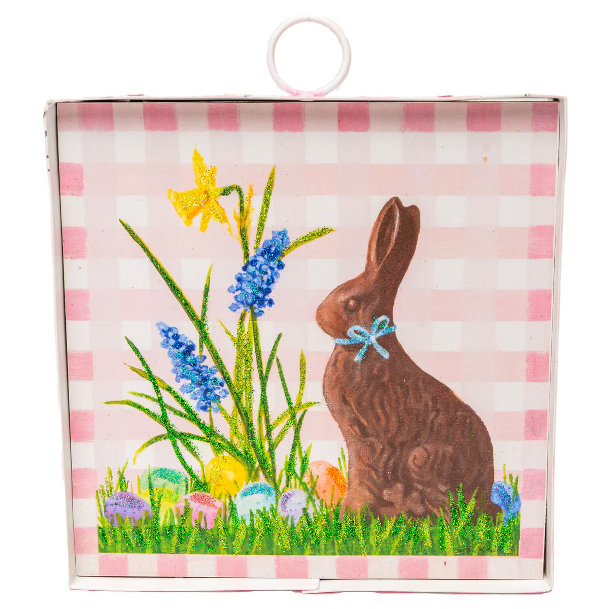 Mini Gallery Chocolate Rabbit Flower Bouquet