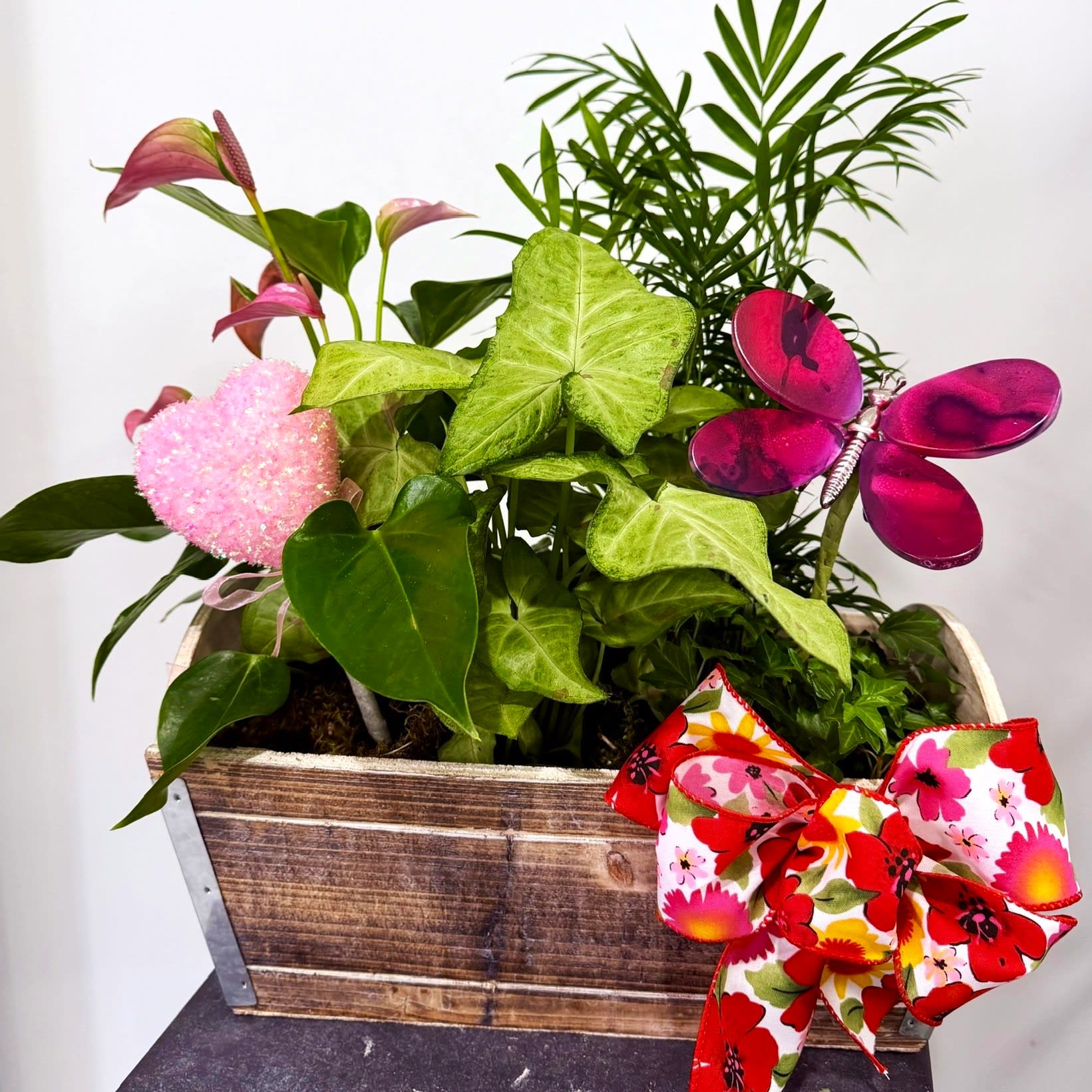 Love In Bloom Planter Box