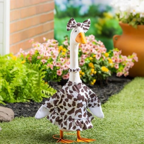 Cow Print Outfit Flower Bouquet