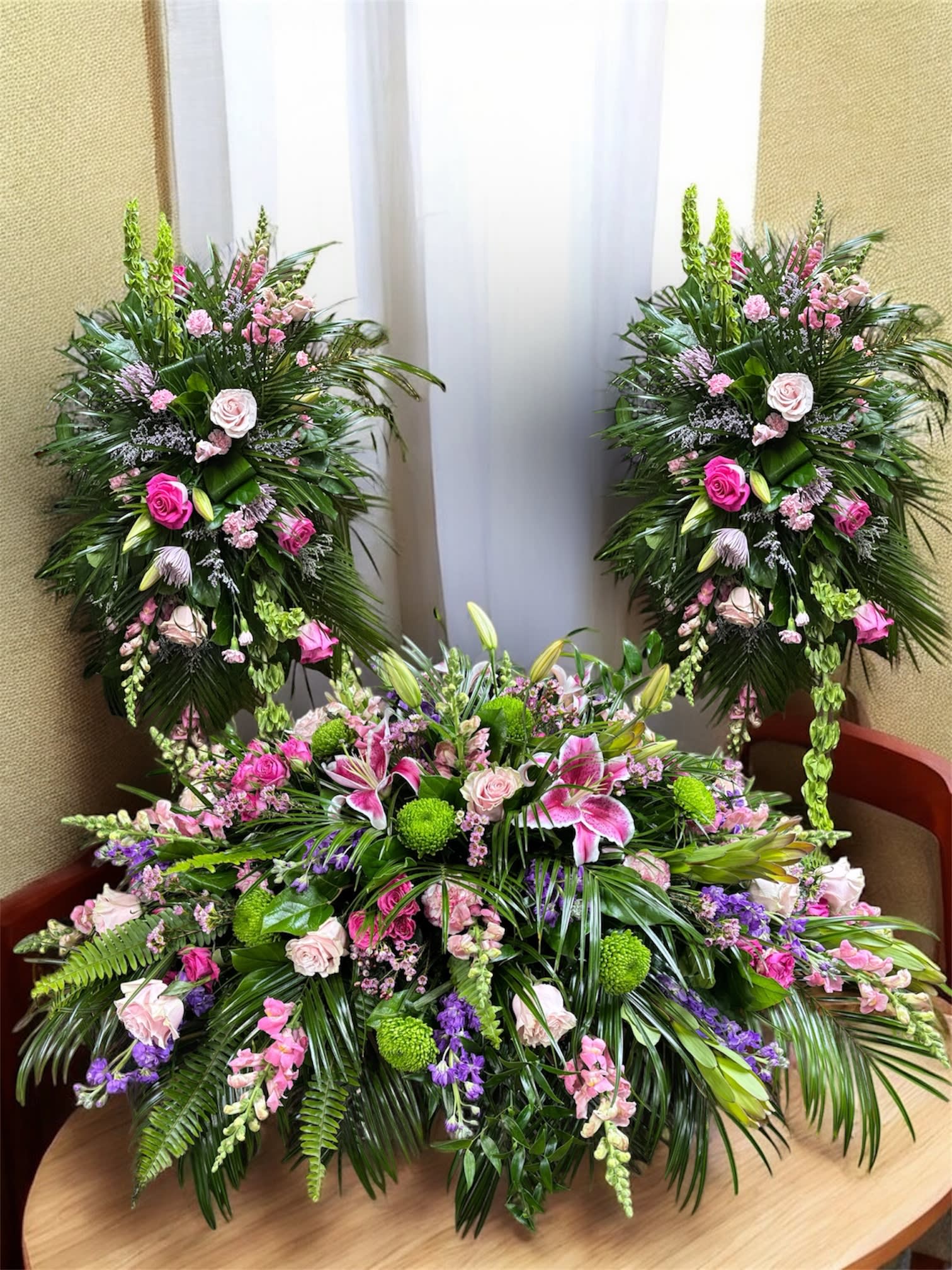 Sympathy Set Flower Bouquet