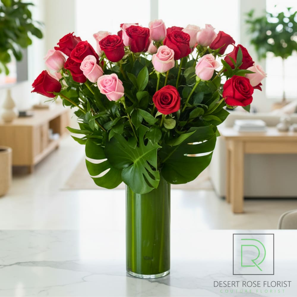 The Desert Rose Three Dozen Roses