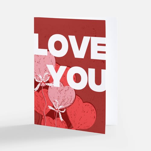 LOVE YOU CARD