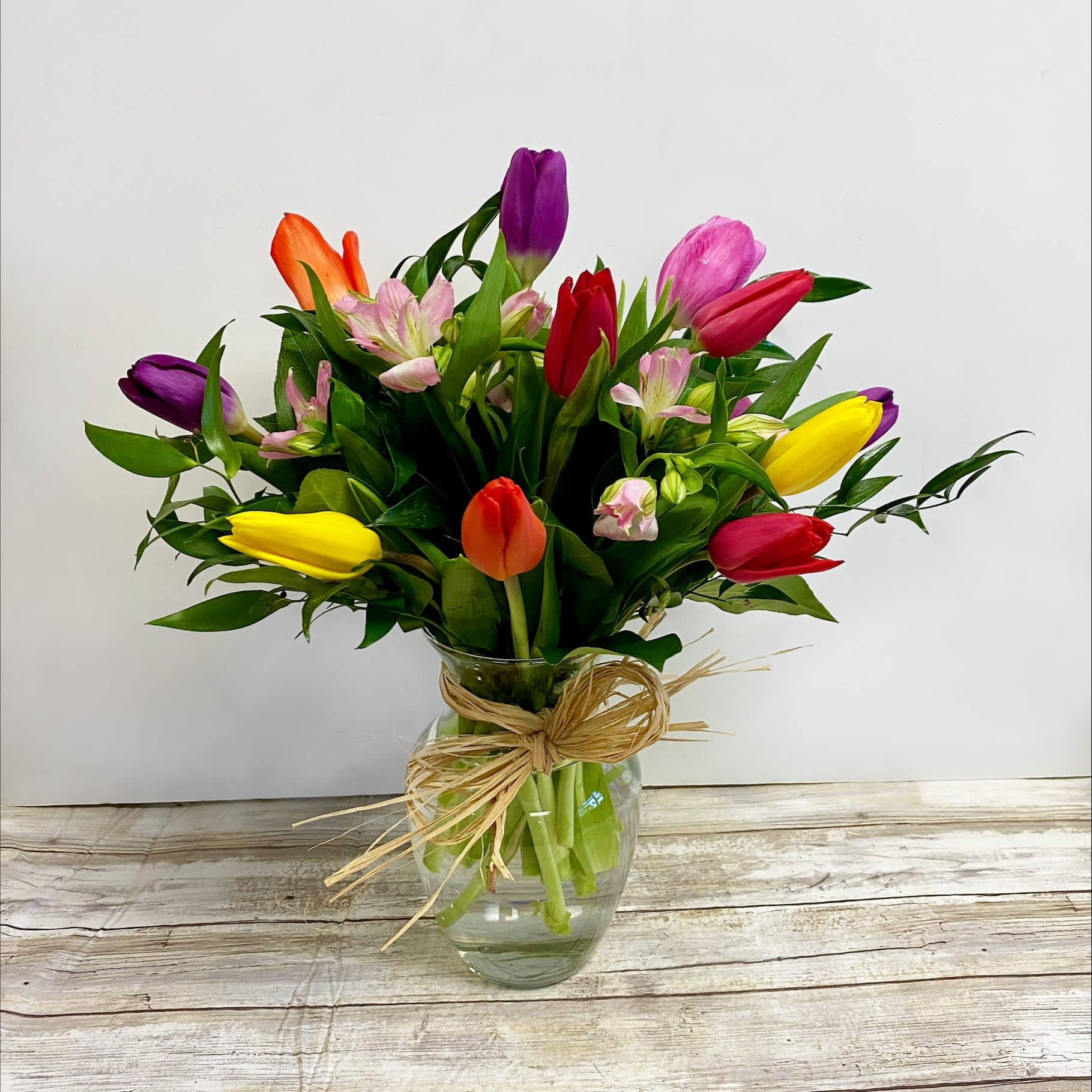 Tulips in Bloom Flower Bouquet
