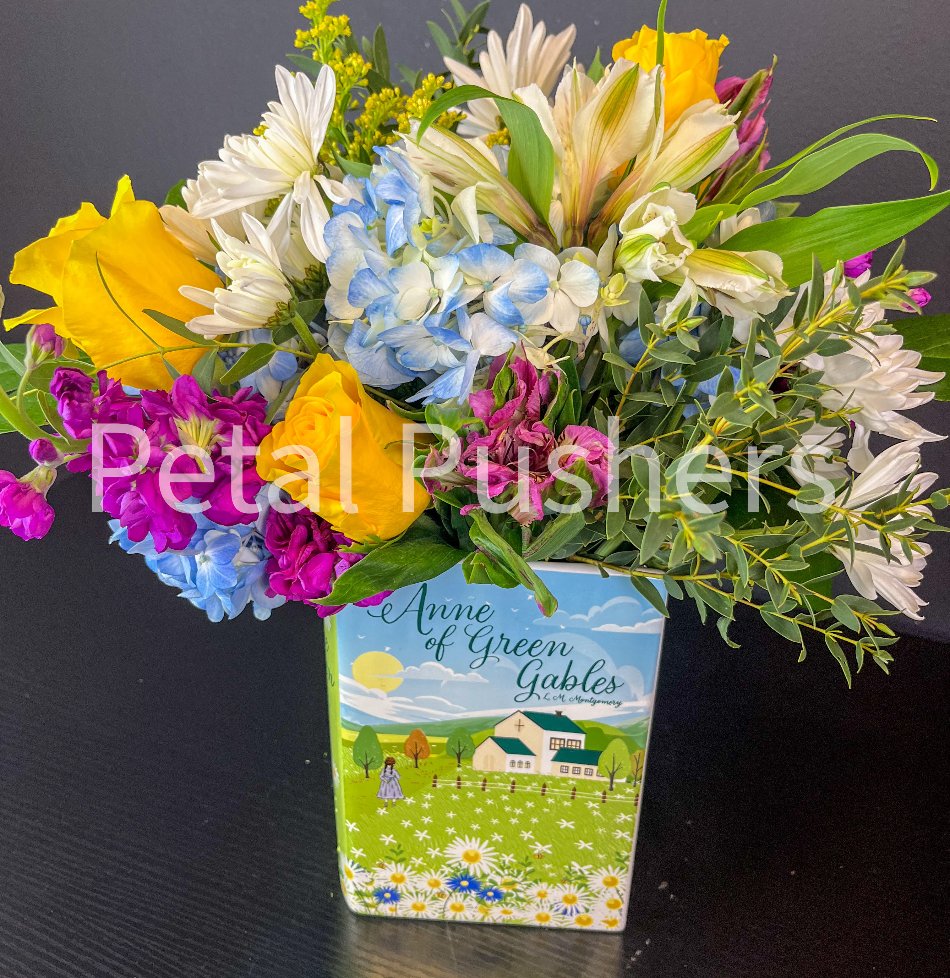 Ann Of Green Gable Vase Arrangement