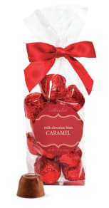 7.25 oz bag Caramel Bites Flower Bouquet