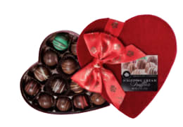 5.5 oz Abdallah Asst Truffle Box Flower Bouquet