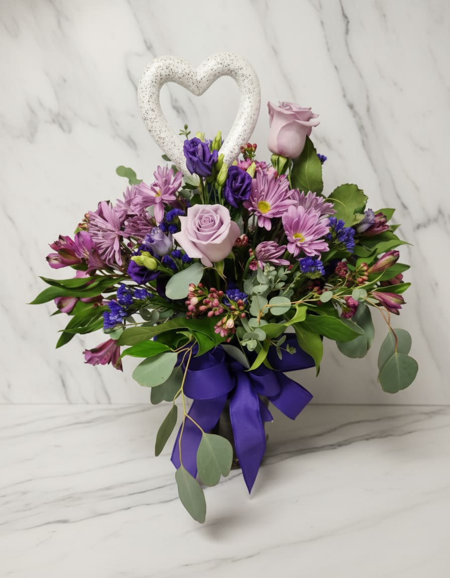 Purple Passion Flower Bouquet