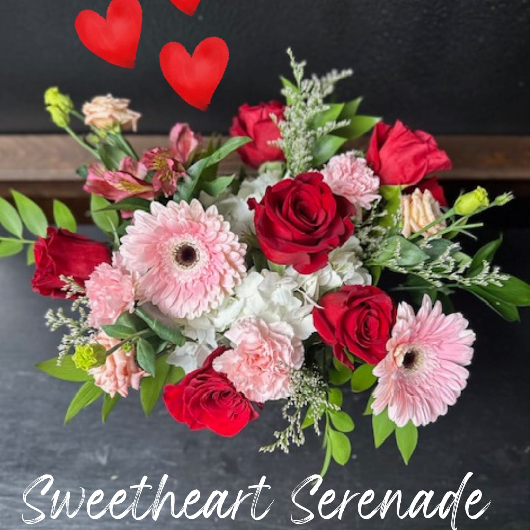 Valentine's Day Special - Sweetheart Serenade Flower Bouquet