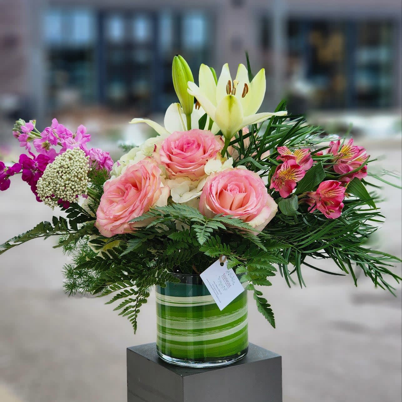 Valentine Colors Luxurious Signature Arrangement