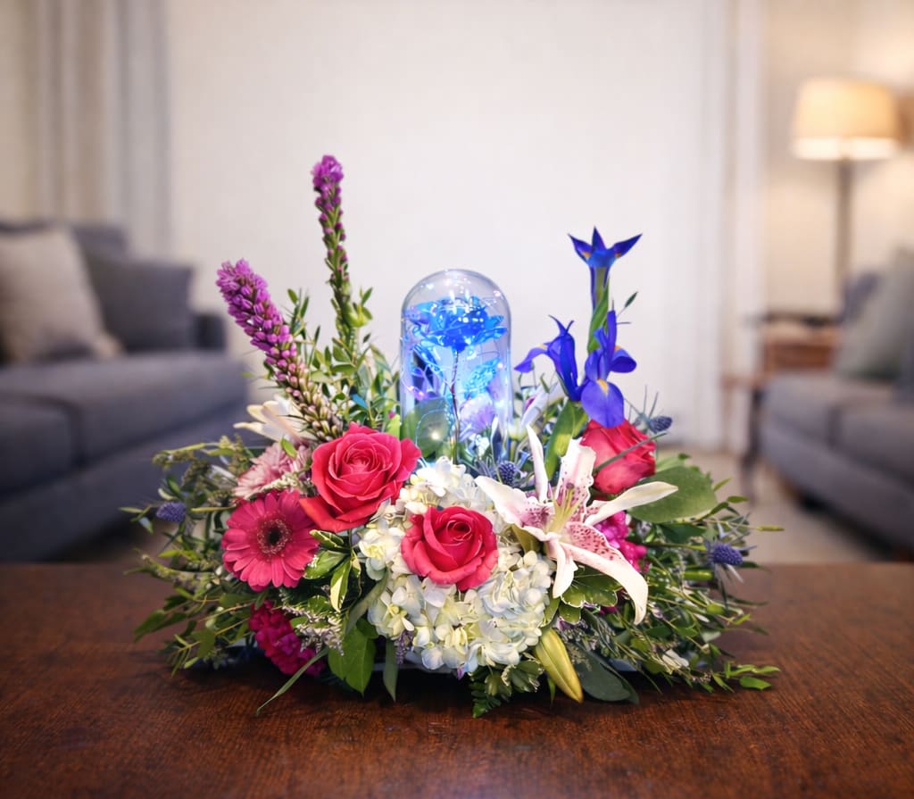 Love Eternal Lighted Forever Rose