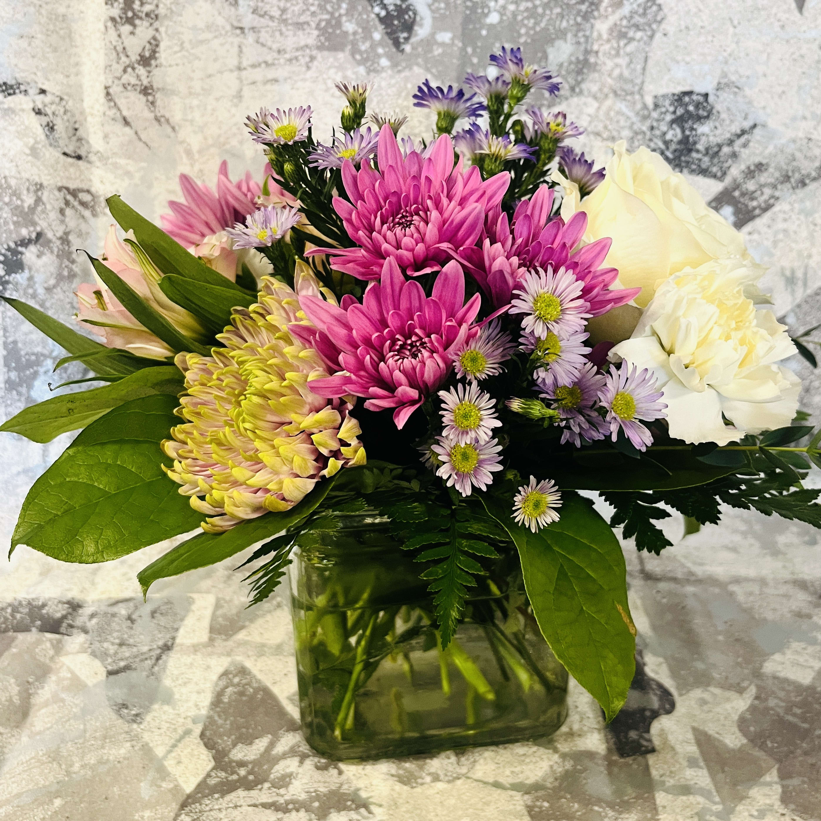 Cupids Keepsake Flower Bouquet