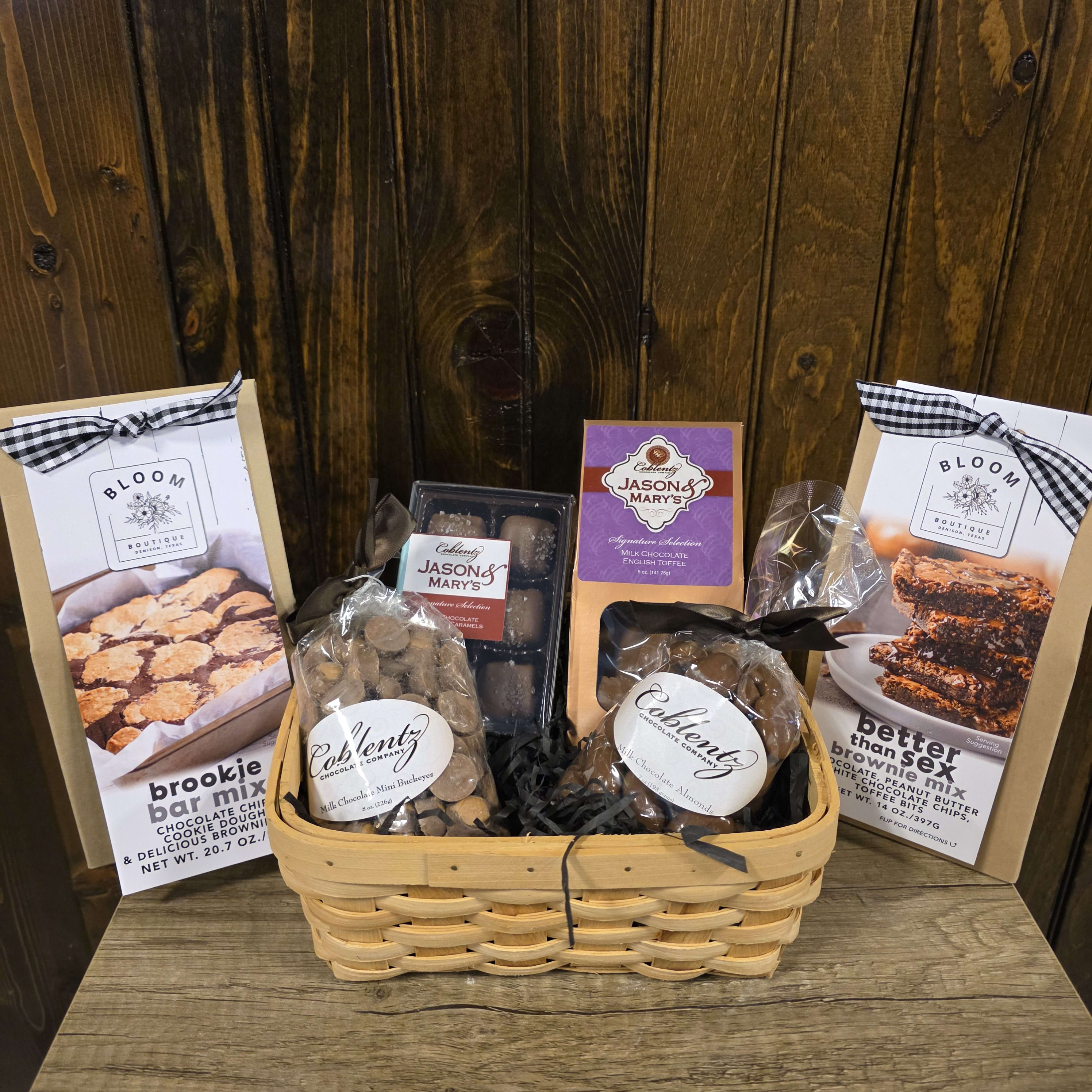 Chocolate Lovers Gift Basket