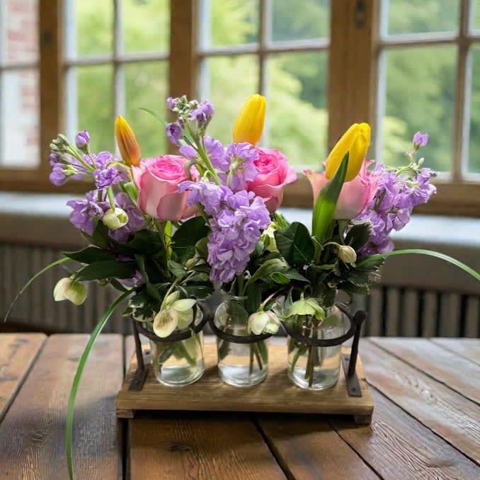 Back Porch Trio Flower Bouquet