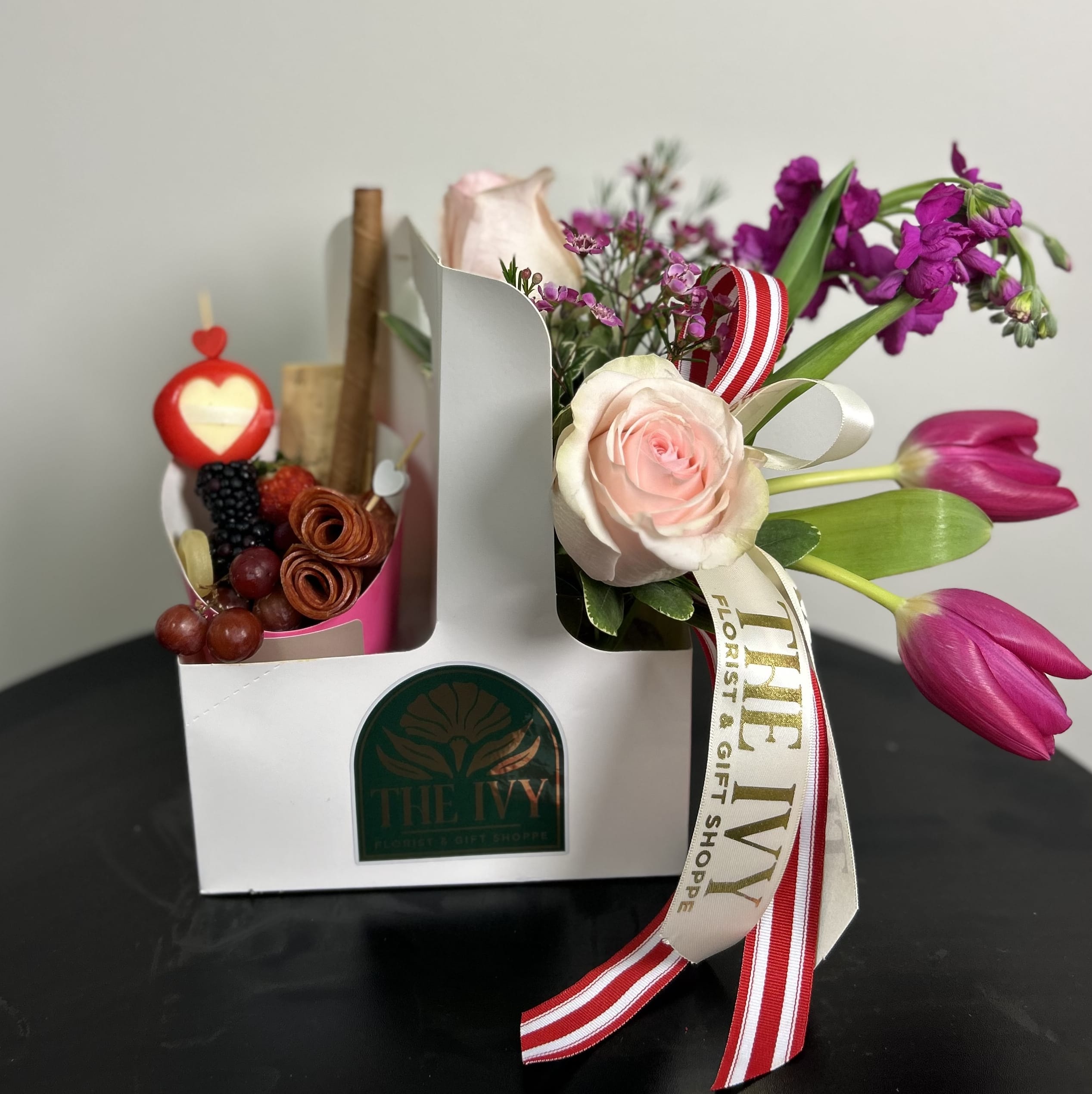 Charcuterie + Flower Combo