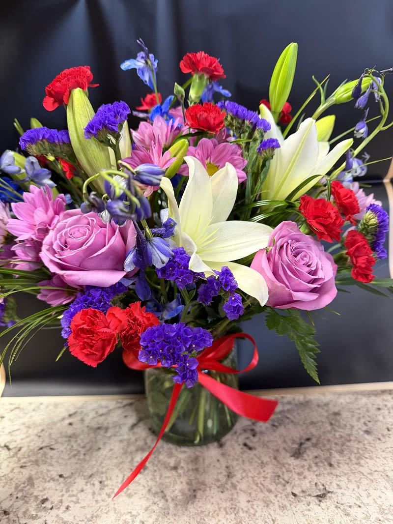 Devoted To You Flower Bouquet