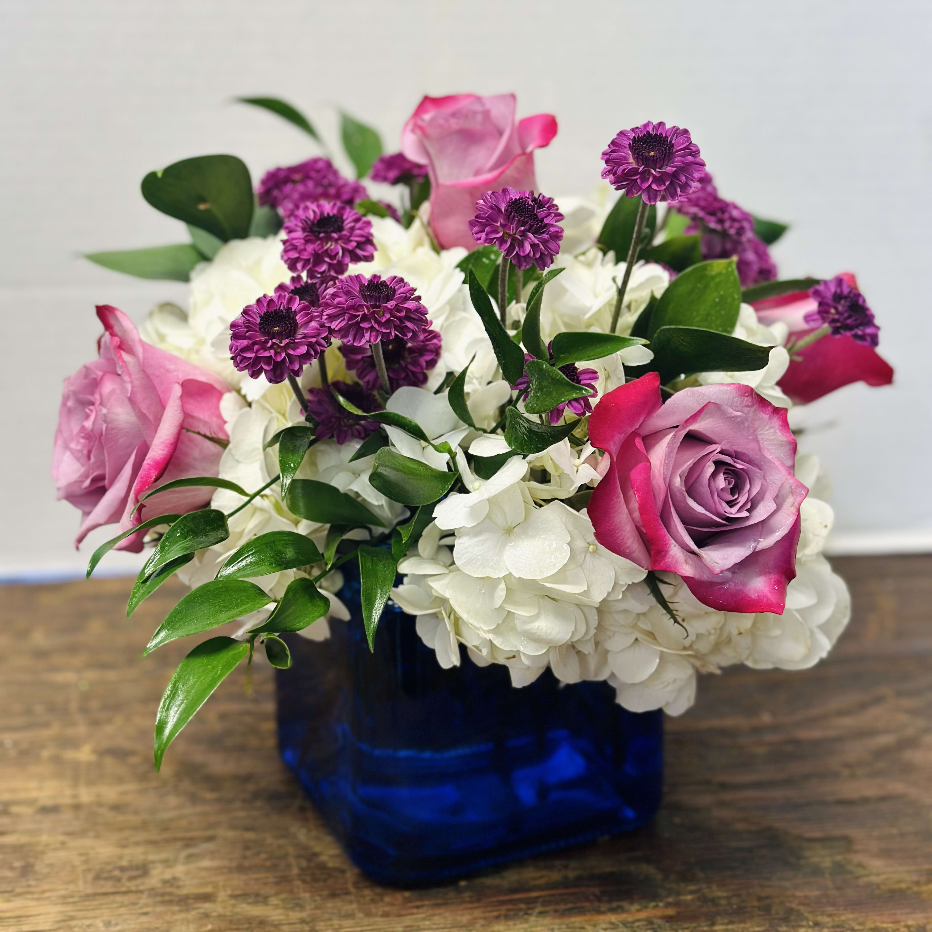 Hydrangea Garden Cube