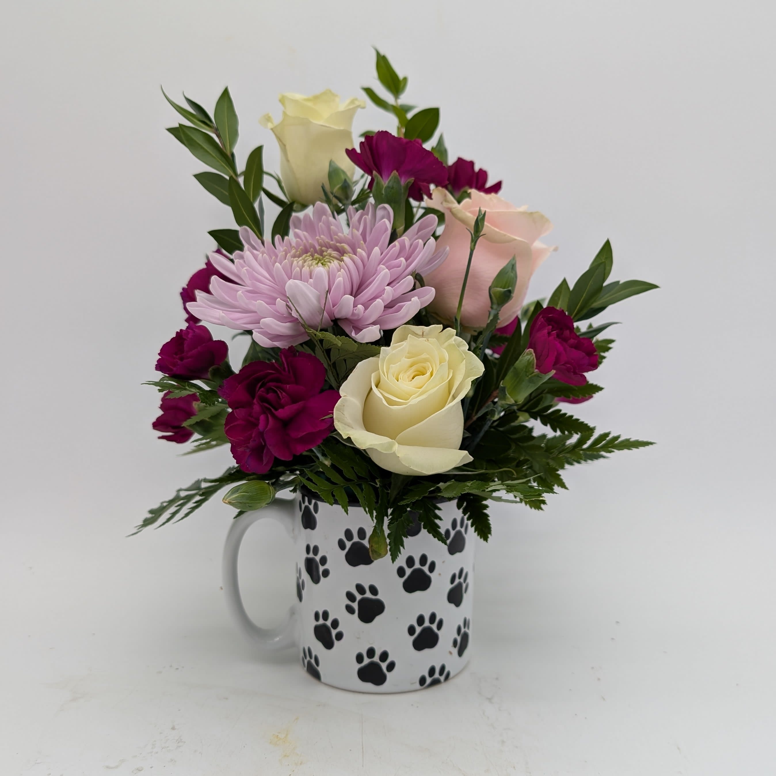 Fur-Ever Friends Flower Bouquet