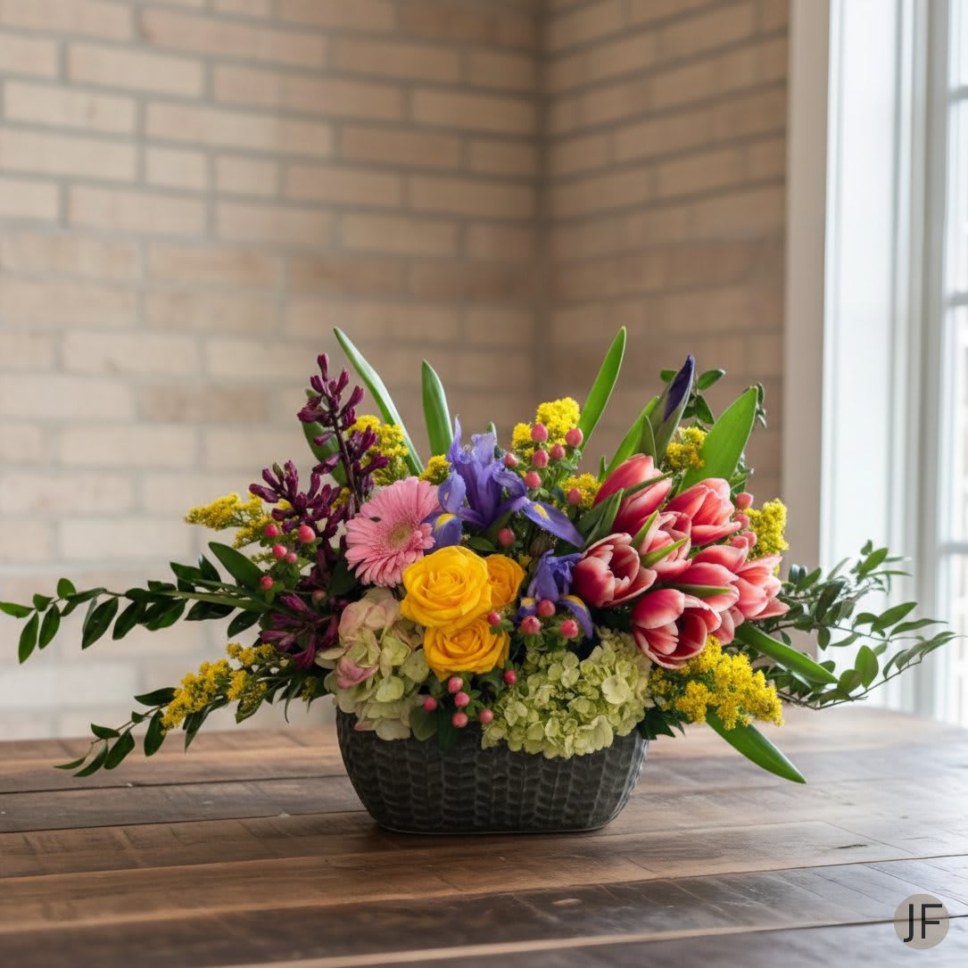 Sunlit Garden Flower Bouquet